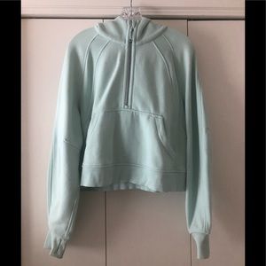 Lululemon Scuba oversized half zip hoodie